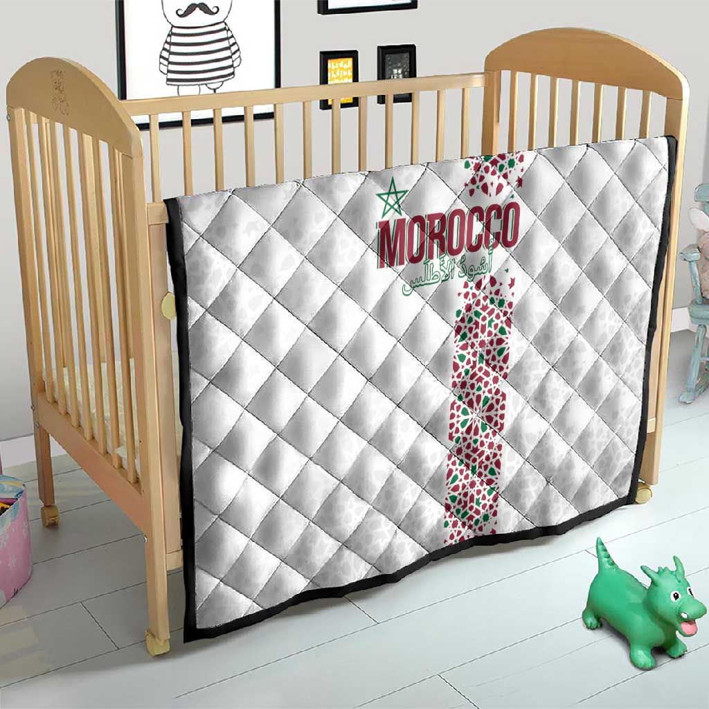 Morocco Atlas Lions Quilt Arabesque Inspired Pattern