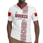 Morocco Atlas Lions Personalized Rugby Jersey Arabesque Inspired Pattern