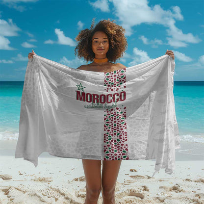 Morocco Atlas Lions Sarong Arabesque Inspired Pattern