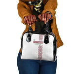 Morocco Atlas Lions Shoulder Handbag Arabesque Inspired Pattern