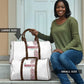 Morocco Atlas Lions Travel Bag Arabesque Inspired Pattern