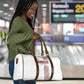 Morocco Atlas Lions Travel Bag Arabesque Inspired Pattern