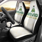 South Africa Cricket Champion Car Seat Cover Gold Proteas - All White - African Pride