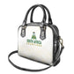 South Africa Cricket Champion Shoulder Handbag Gold Proteas - All White - African Pride