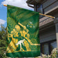 South Africa Cricket Champion Garden Flag Proteas Rock The World - African Pride