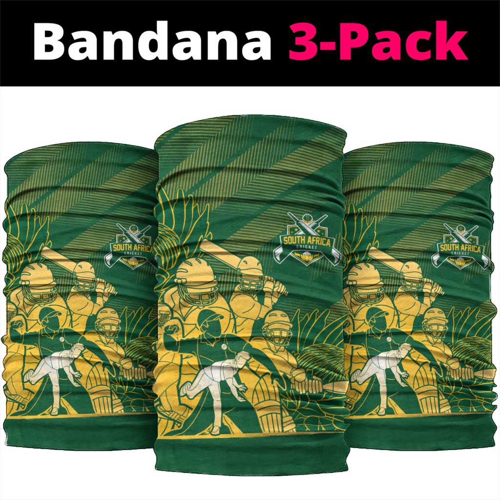 South Africa Cricket Champion Neck Gaiter Proteas Rock The World LT7
