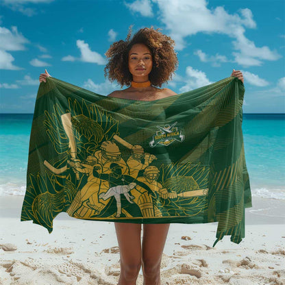 South Africa Cricket Champion Sarong Proteas Rock The World - African Pride