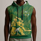 Custom South Africa Cricket Champion Sleeveless Hoodie Proteas Rock The World - African Pride