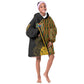 Personalised South African Heritage Day KId Wearable Blanket Hoodie Kente Ethnic Patterns Mix Protea