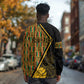 Personalised South African Heritage Day Long Sleeve Shirt Kente Ethnic Patterns Mix Protea LT7