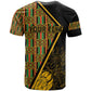 Personalised South African Heritage Day T shirt Kente Ethnic Patterns Mix Protea