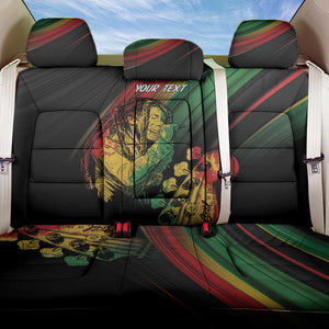 Personalised Afro Vibes Back Car Seat Cover Reggae King - Live The Way You Love