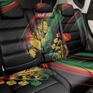 Personalised Afro Vibes Back Car Seat Cover Reggae King - Live The Way You Love