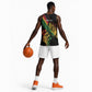 Personalised Afro Vibes Basketball Jersey Reggae King - Live The Way You Love LT7