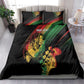 Personalised Afro Vibes Bedding Set Reggae King - Live The Way You Love