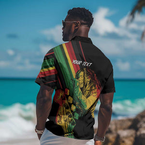 Personalised Afro Vibes Hawaiian Shirt Reggae King - Live The Way You Love