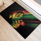 Personalised Afro Vibes Rubber Doormat Reggae King - Live The Way You Love