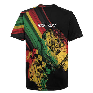 Personalised Afro Vibes Rugby Jersey Reggae King - Live The Way You Love