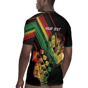 Personalised Afro Vibes Rugby Jersey Reggae King - Live The Way You Love