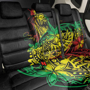 Personalised Jawaiian Reggae Back Car Seat Cover Afro-Polynesian Style