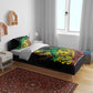 Personalised Jawaiian Reggae Bedding Set Afro-Polynesian Style