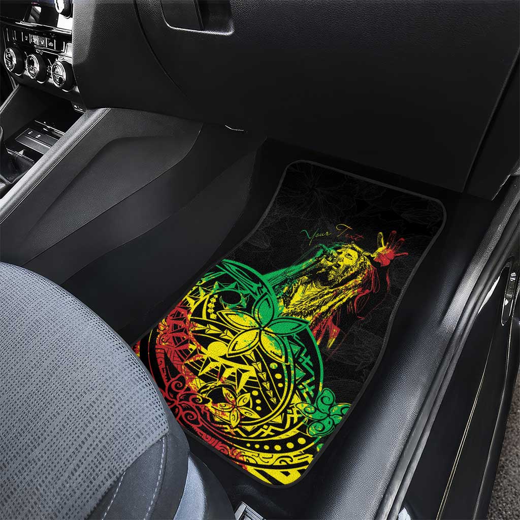 Personalised Jawaiian Reggae Car Mats Afro-Polynesian Style