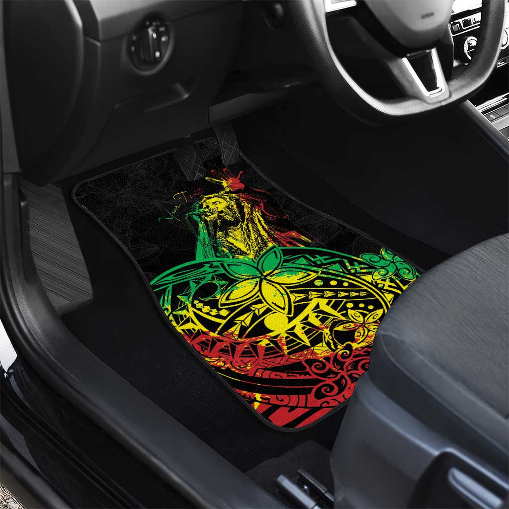 Personalised Jawaiian Reggae Car Mats Afro-Polynesian Style