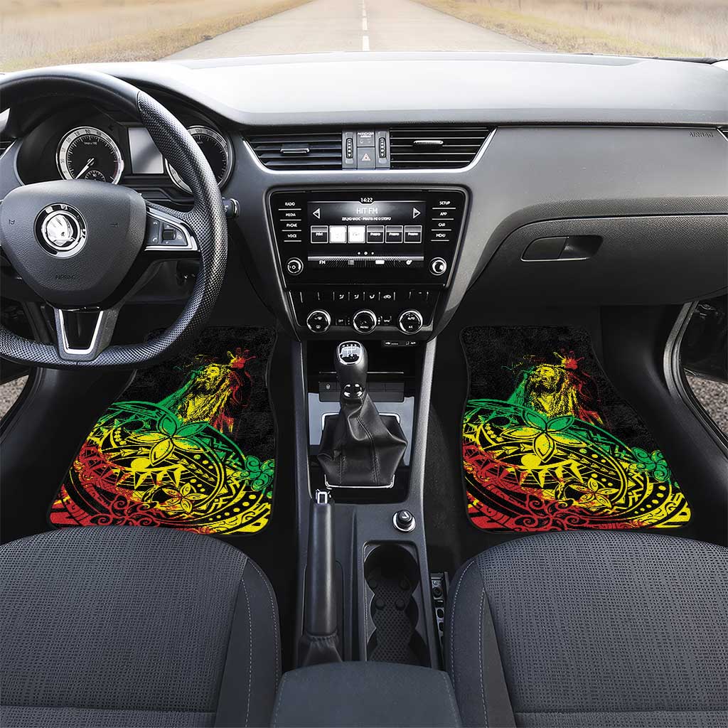 Personalised Jawaiian Reggae Car Mats Afro-Polynesian Style