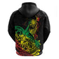 Personalised Jawaiian Reggae Hoodie Afro-Polynesian Style