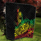 Personalised Jawaiian Reggae Quilt Afro-Polynesian Style