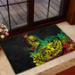 Personalised Jawaiian Reggae Rubber Doormat Afro-Polynesian Style