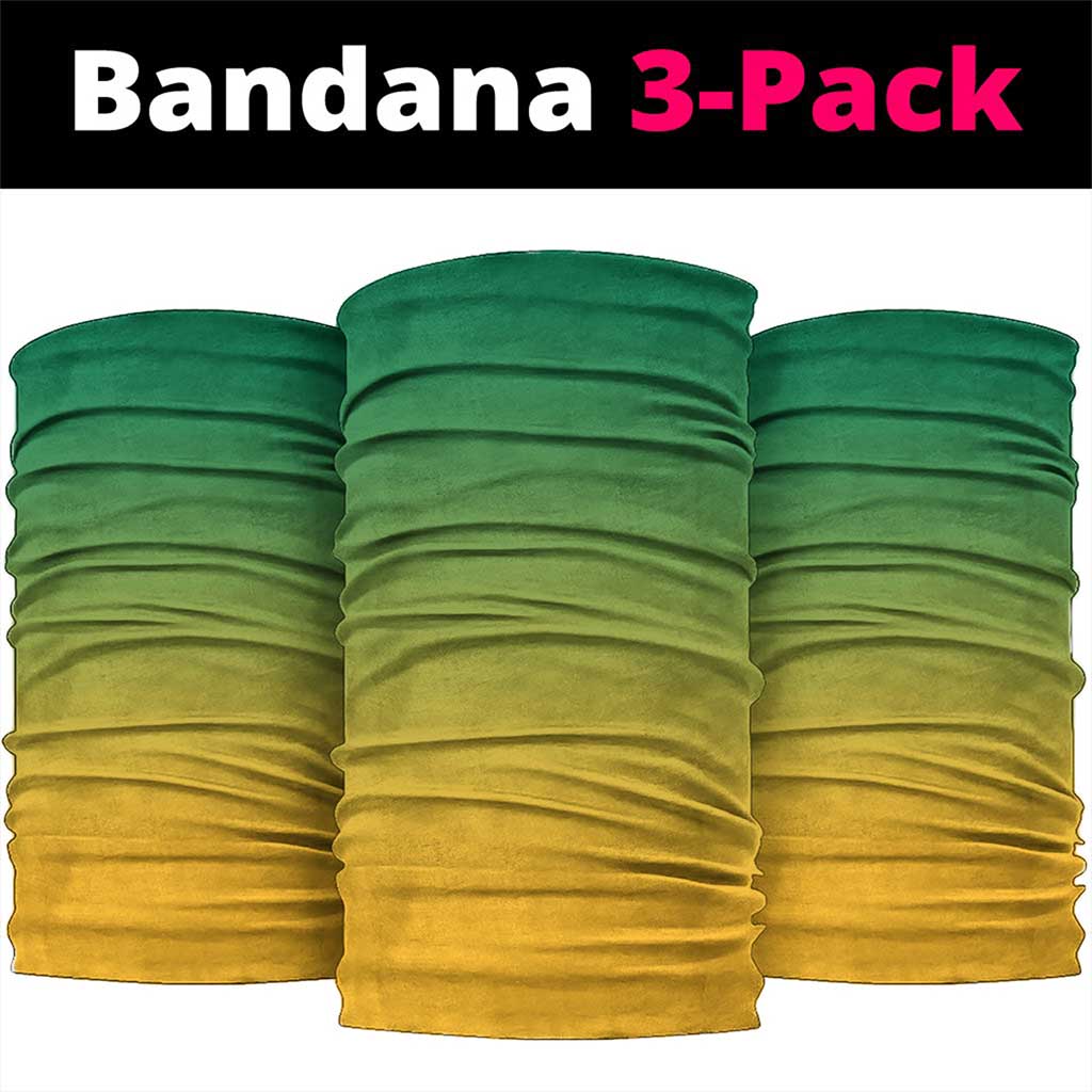 Jamaica Neck Gaiter Kente Pattern Basic - Yellow LT7