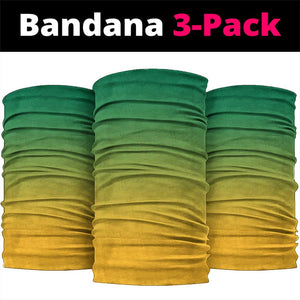 Jamaica Neck Gaiter Kente Pattern Basic - Yellow LT7