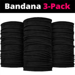 Jamaica Neck Gaiter Kente Pattern Basic - Black LT7