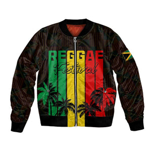 Personalised Jamaica Bomber Jacket Reggae Festival Bob Marley Abstract Portrait