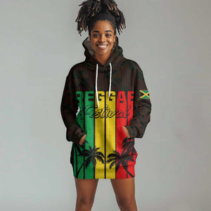 Personalised Jamaica Hoodie Dress Reggae Festival Bob Marley Abstract Portrait