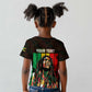 Personalised Jamaica Kid T shirt Reggae Festival Bob Marley Abstract Portrait