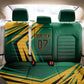 Afro-Jamaican Tropical Palm Personalized Back Car Seat Cover - African Pride