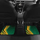 Afro-Jamaican Tropical Palm Personalized Car Mats - African Pride