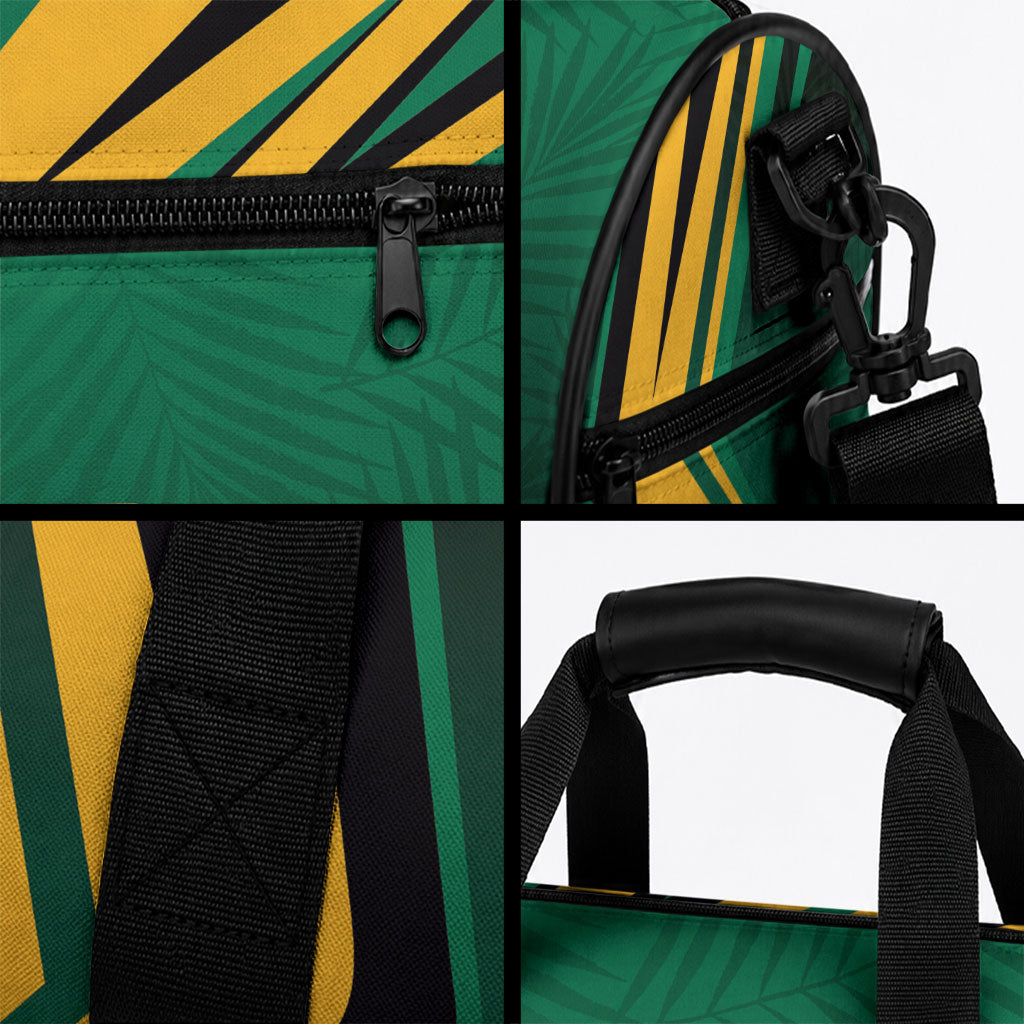 Jamaica Tropical Palm Custom Duffle Bag