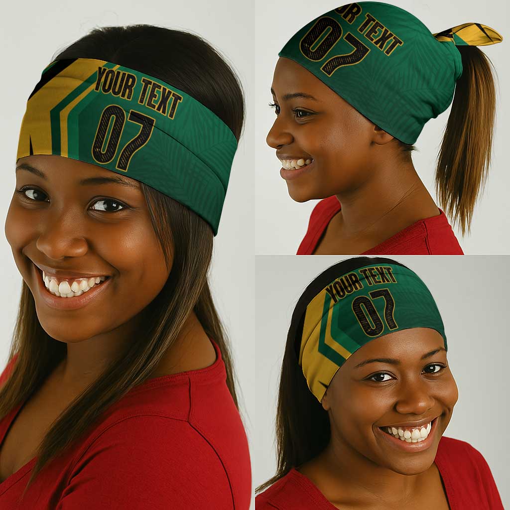 Afro-Jamaican Tropical Palm Personalized Neck Gaiter LT7