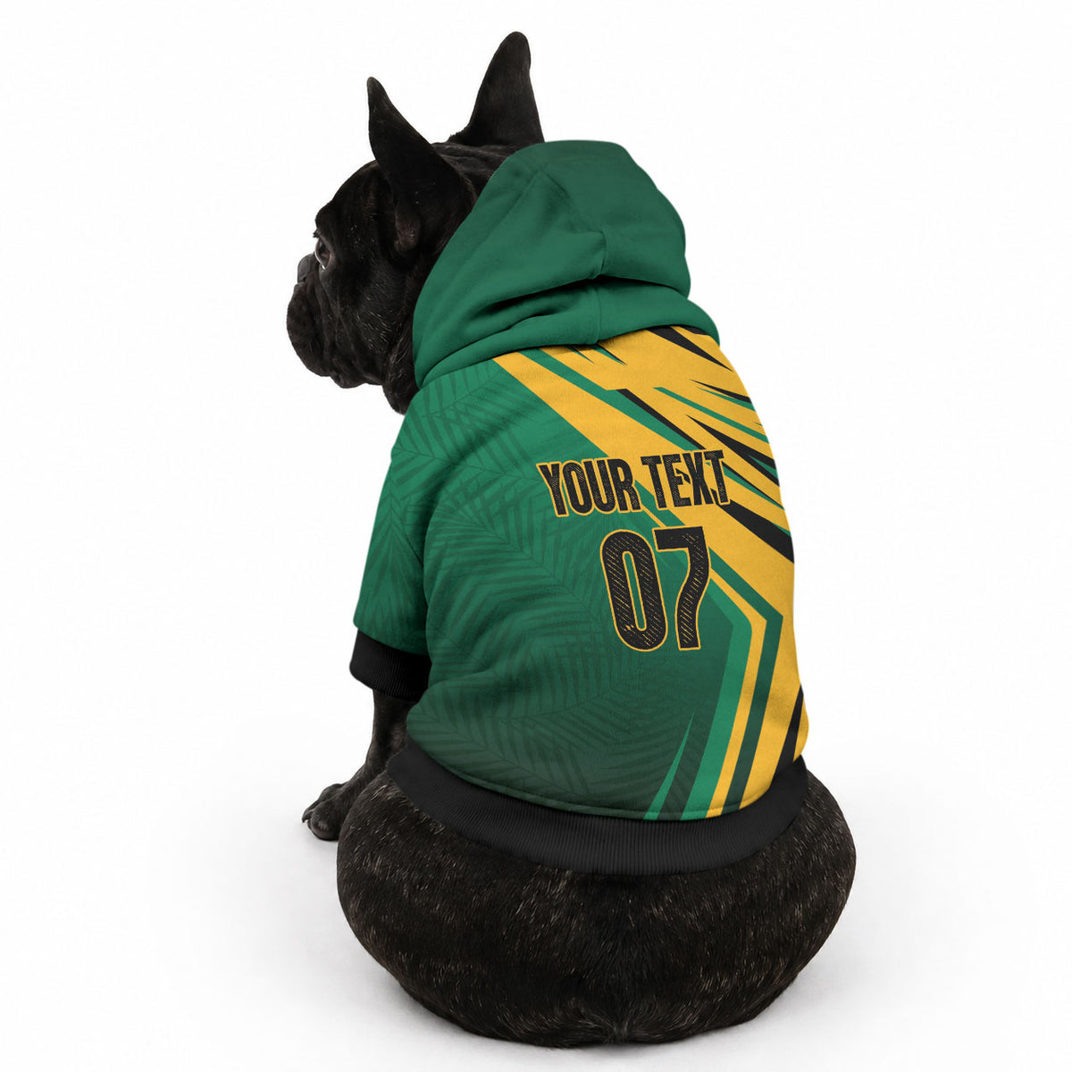 Jamaica Tropical Palm Custom Pet Hoodie