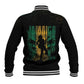 Afro-Jamaican One Love Grunge Baseball Jacket Jamrock - African Pride