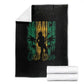 Afro-Jamaican One Love Grunge Blanket Jamrock - African Pride
