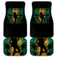Afro-Jamaican One Love Grunge Car Mats Jamrock - African Pride