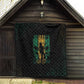 Afro-Jamaican One Love Grunge Quilt Jamrock - African Pride