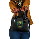 Afro-Jamaican One Love Grunge Shoulder Handbag Jamrock - African Pride
