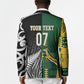 Custom Rugby South Africa New Zealand Greatest Rivals Blazer Tribal Motifs