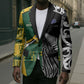 Custom Rugby South Africa New Zealand Greatest Rivals Blazer Tribal Motifs