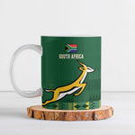 Rugby South Africa New Zealand Greatest Rivals Ceramic Mug Tribal Motifs